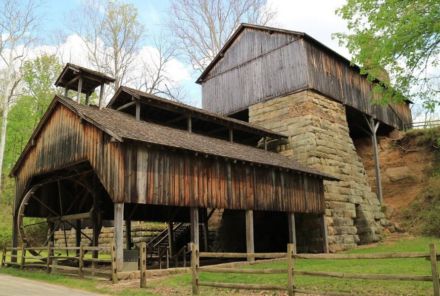 Buckeye Furnace State Memorial, Ohio, USA